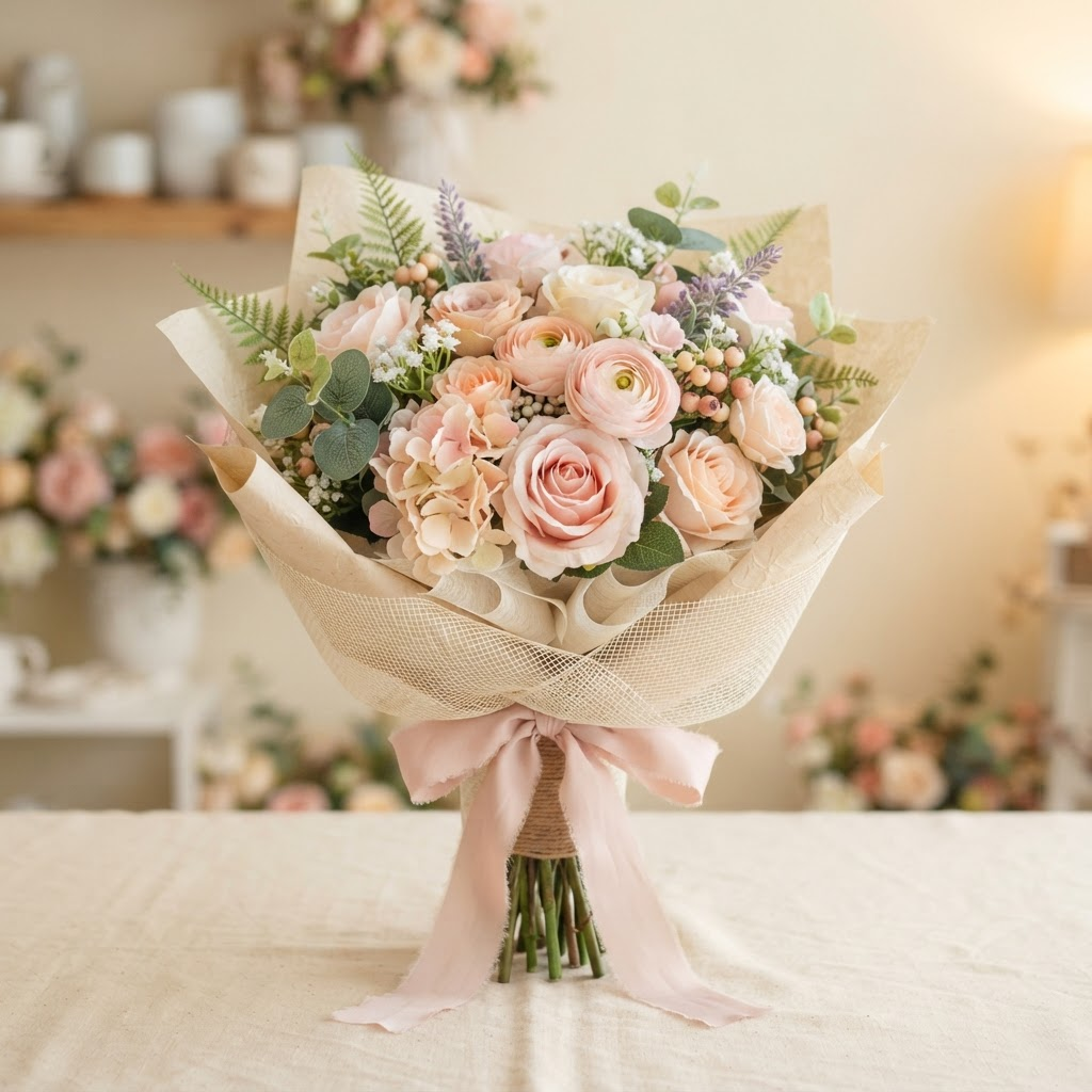 Crochet Flower Bouquet